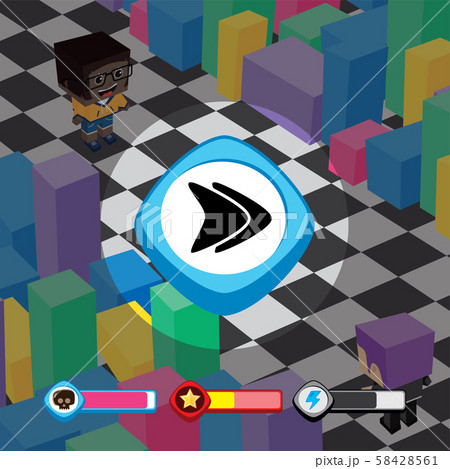 game ui menu application mobile app vector 58428561