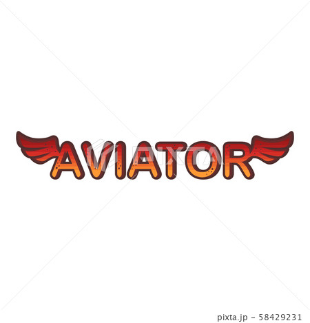 aviator logo sign icon theme red wing aviator logo sign icon theme red wing 58429231