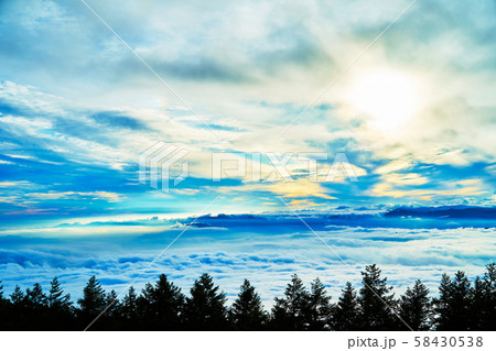 富士山四合目_雲海_No7 富士山四合目_雲海_No7 58430538