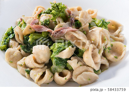 Traditional dish of Apulia region pasta 58433759