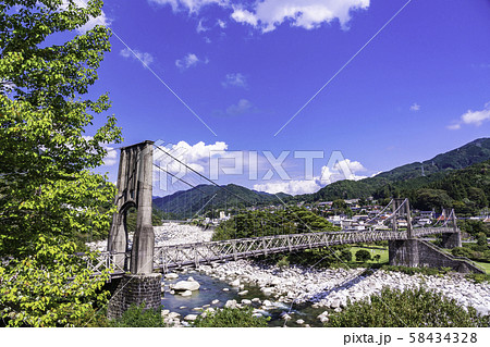 （長野県）国指定重要文化財　桃介橋 58434328