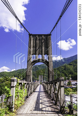 (長野県)国指定重要文化財 桃介橋 (長野県)国指定重要文化財 桃介橋 58434331