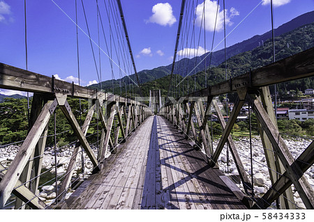 （長野県）国指定重要文化財　桃介橋 58434333