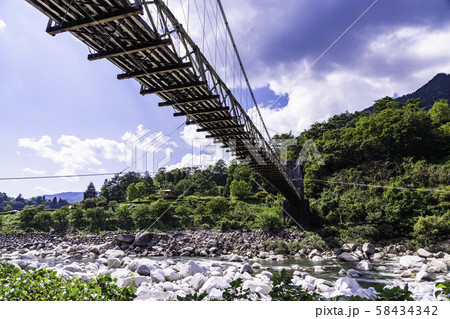 （長野県）国指定重要文化財　桃介橋 58434342