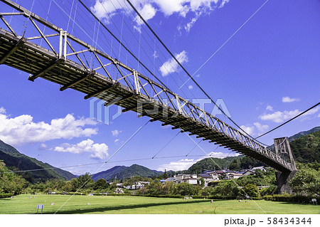 （長野県）国指定重要文化財　桃介橋 58434344