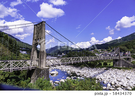 （長野県）国指定重要文化財　桃介橋 58434370