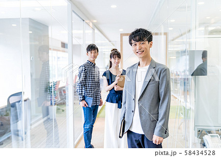 ビジネス、企業、会社、スタッフ、チーム 58434528