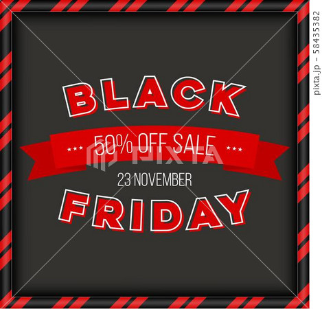 Abstract vector black friday sale layout background. For art template design, list, page, mockup 58435382