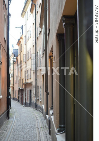 北欧 スウェーデン ストックホルムの街並み Sweden Stockholm Gamla stan 北欧 スウェーデン ストックホルムの街並み Sweden Stockholm Gamla stan 58438797