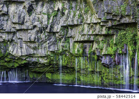 鹿児島の絶景 美しすぎる雄川の滝 鹿児島の絶景 美しすぎる雄川の滝 58442514