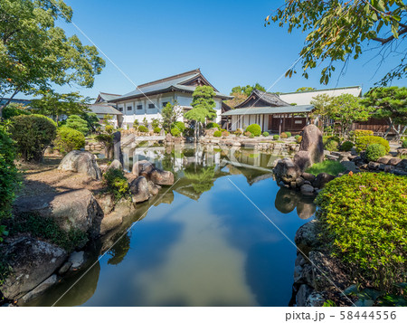 赤穂大石神社 大石内蔵助邸の庭園 赤穂大石神社 大石内蔵助邸の庭園 58444556
