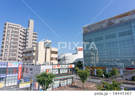 駅前風景　河辺駅 58445367
