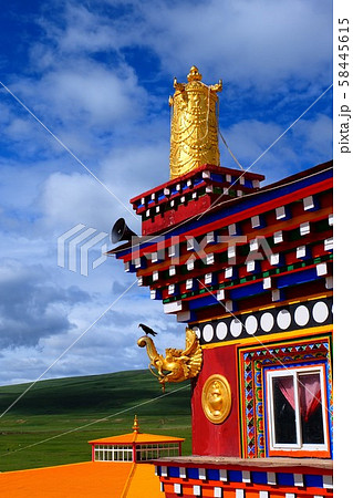東チベット 亜青アチェンの寺院 Yarchen Gar in Tibet 58445615