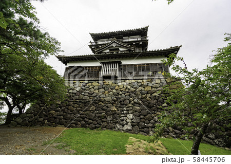 丸岡城（霞ヶ城）　天守閣　福井県坂井市 58445706