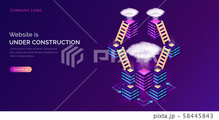 Website under construction, maintenance work error Website under construction, maintenance work error 58445843