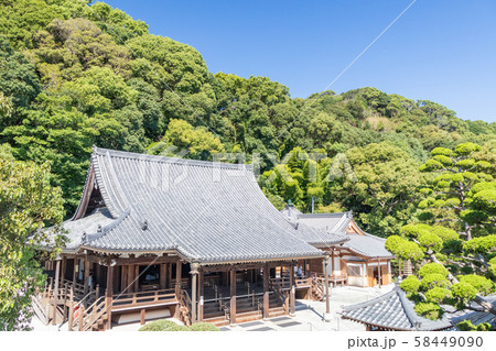 神戸・須磨寺・本堂 58449090