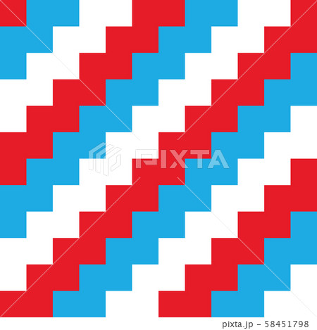 Abstract three color seamless background chevron pattern. Vector illustration 58451798