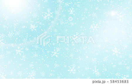 Falling snow background. Vector illustration 58453683