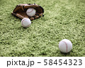 野球 野球のボール 野球用具 58454323