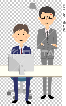 商業場景老闆和下屬 58454391