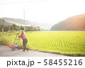田舎 風景 韓国 58455216