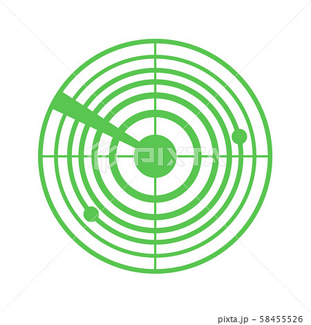 Radar icons. Sonar sound  58455526
