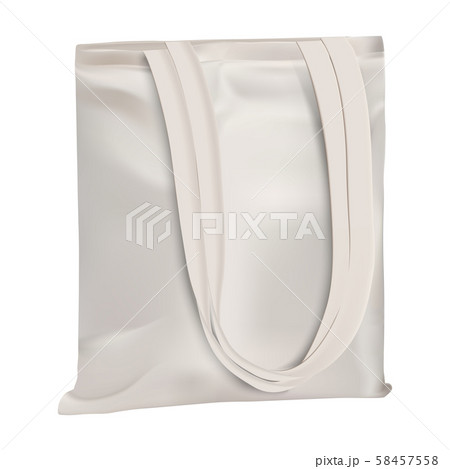 Eco bag mockup. Cotton canvas tote shopping blank 58457558