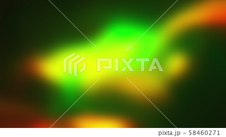 3D rendering, computer generated abstract black backdrop with colored nebula in the form of a blurry 58460271