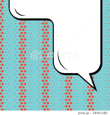 Abstract creative concept vector comic pop art style blank, layout template with clouds beams and 58461380