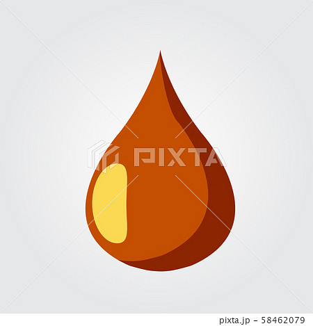 A drop of oil logo. 58462079