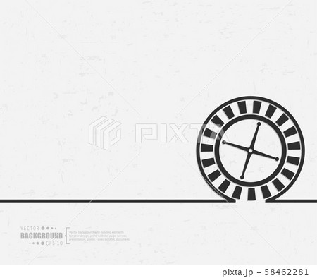 Single continuous one line art background illustration. 58462281