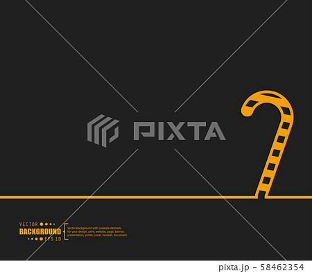 Line drawing background using continuous single one line. 58462354