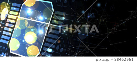 Abstract circuit board futuristic technology Abstract circuit board futuristic technology 58462961