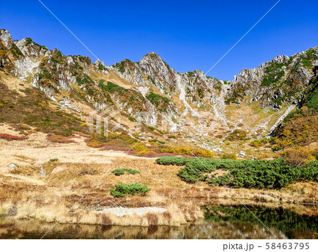 千畳敷カールから見る宝剣岳 58463795