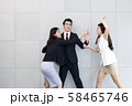 Young business women conflicts in office.Manager 58465746
