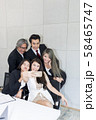 Businesspeople make selfie photo and 58465747
