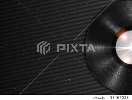 Long-playing LP vinyl record. Music background Long-playing LP vinyl record. Music background 58467038