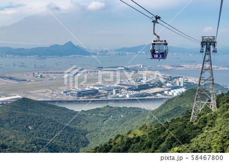 Cable Car to go to Hong Kong Big Buddha 58467800