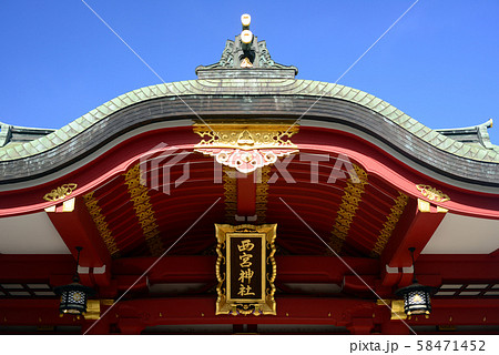 西宮神社拝殿-8 西宮神社拝殿-8 58471452