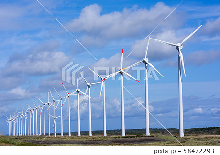 風力発電所 風力発電所 58472293