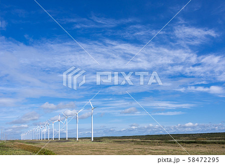 風力発電所 風力発電所 58472295