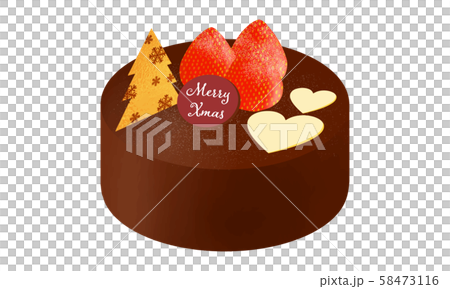 クリスマスケーキ  ショコラ 58473116