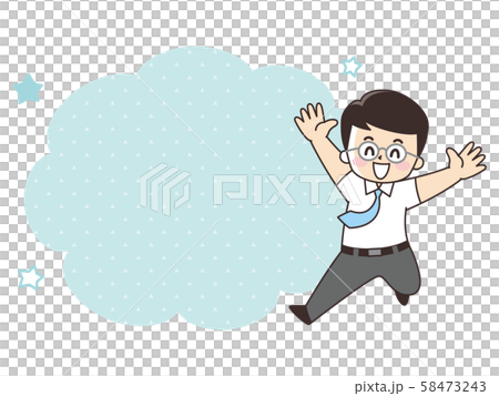 商人酷商務演講泡沫 58473243