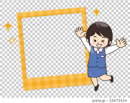 オフィスレディ　写真フレーム 58473424