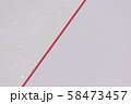 背景素材・金銀模様入り和紙と紅白の紙・1 58473457