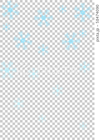 雪の結晶 58474090