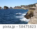 岸壁と海 58475823