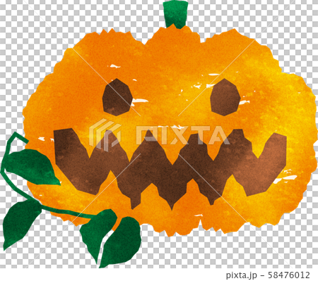 ハロウィン　ジャックランタン　カボチャ 58476012
