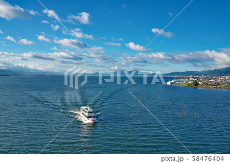 【琵琶湖大橋 展望台より】 滋賀県大津市今堅田 58476404