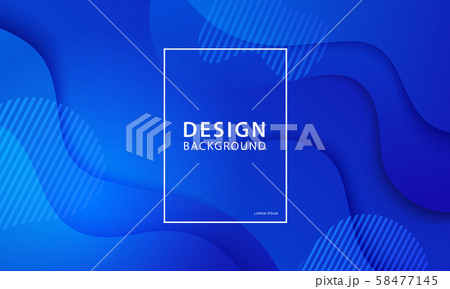 Fluid shape banner design background. Liquid 58477145
